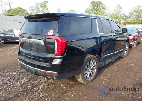 2021 GMC Yukon Xl 4Wd Denali из США, поврежденный, VIN 1GKS2JKL2MR416881